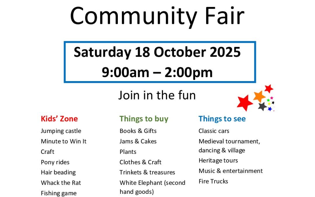 St Johns Fair – detailed flyer
